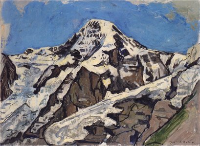 Ferdinand Hodler - Der Mönch - 1914