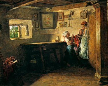 Ferdinand Georg Waldmüller - Der alte Kasten - 4944 - Österreichische Galerie Belvedere