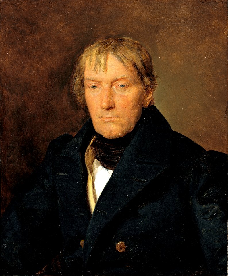 Ferdinand Georg Waldmüller - Der Kupferstecher François Haury - 2462 - Österreichische Galerie Belvedere