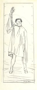 Ferdinand Hodler Körperstudie zu Einmütigkeit