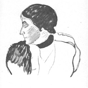 Ferdinand Hodler Bildnisstudie