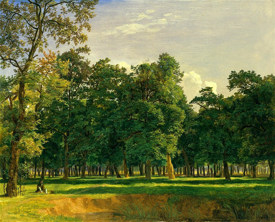 Ferdinand Georg Waldmüller - Prater Landscape - 1983.155 - Cleveland Museum of Art