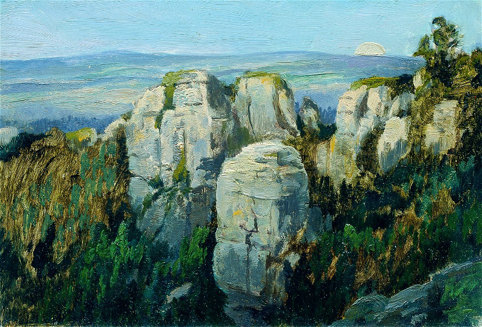 Ferdinand Engelmüller - Prachauer Felsen - 1093k - Österreichische Galerie Belvedere