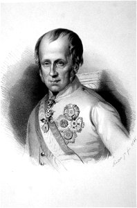 Ferdinand I. von Österreich Litho