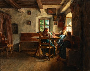 Ferdinand Georg Waldmüller Der Abschied