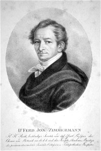 Ferdinand Josef Zimmermann Litho