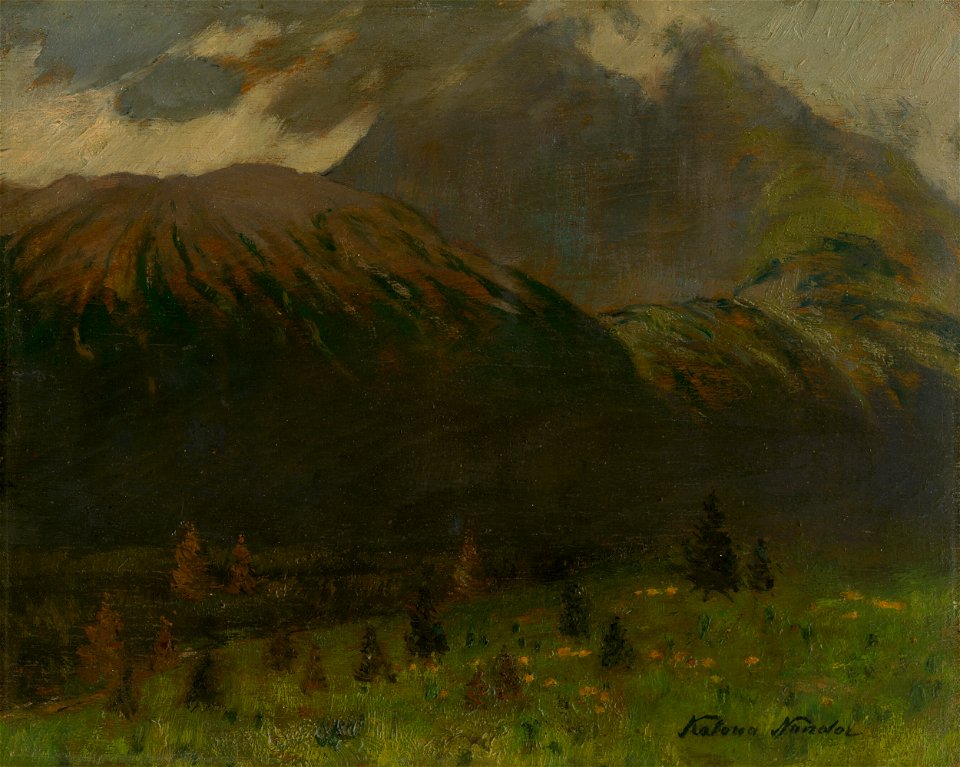 Ferdinand Katona - Gerlachov štít - O 248 - East Slovak Gallery