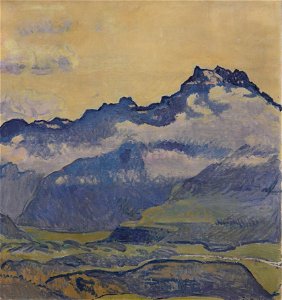 Ferdinand Hodler - Dents-du-Midi (1912)