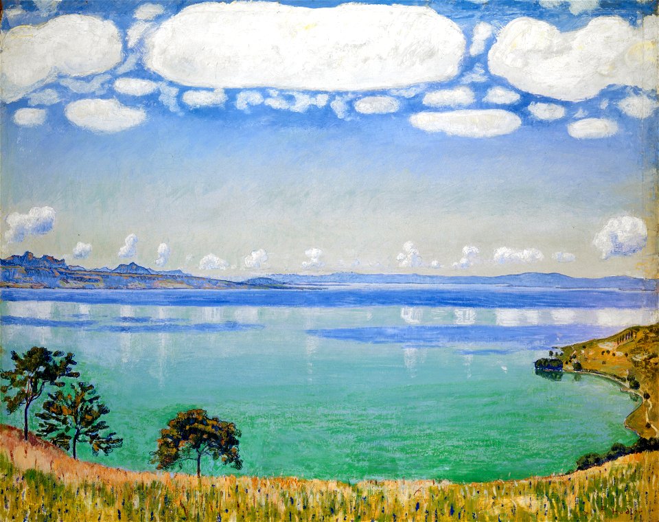 Ferdinand Hodler - Der Genfersee von Chexbres aus