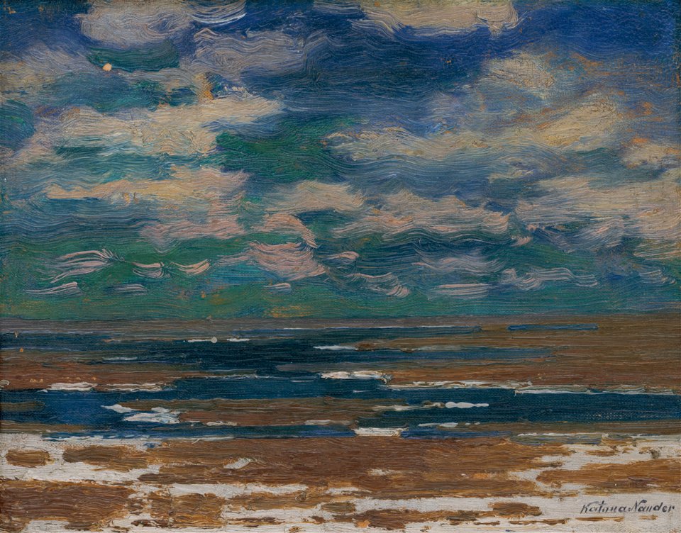 Ferdinand Katona - Landscape with Spring Clouds - O 5123 - Slovak National Gallery