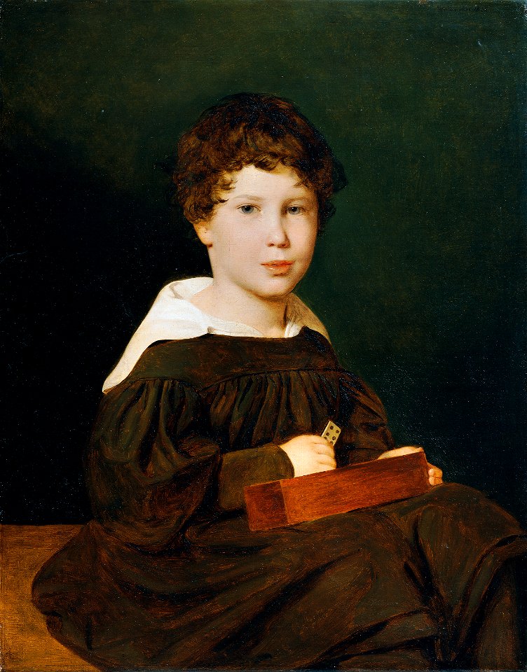 Ferdinand Georg Waldmüller - Heinrich Werner (1830 - 1861), der Sohn des Ehepaares Johann und Magdalena Werner - 3687 - Österreichische Galerie Belvedere