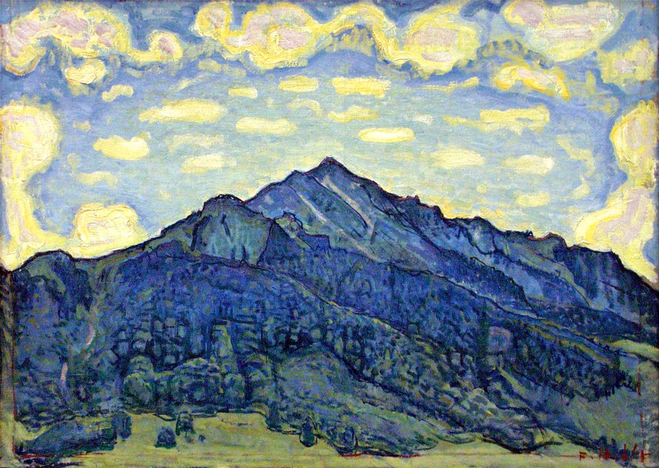 Ferdinand Hodler - Landschaft in den Schweizer Alpen - Google Art Project