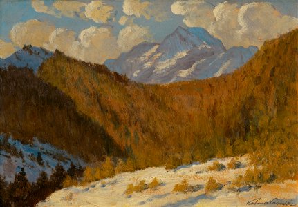 Ferdinand Katona - Early Spring in the Tatras - O 1468 - Slovak National Gallery