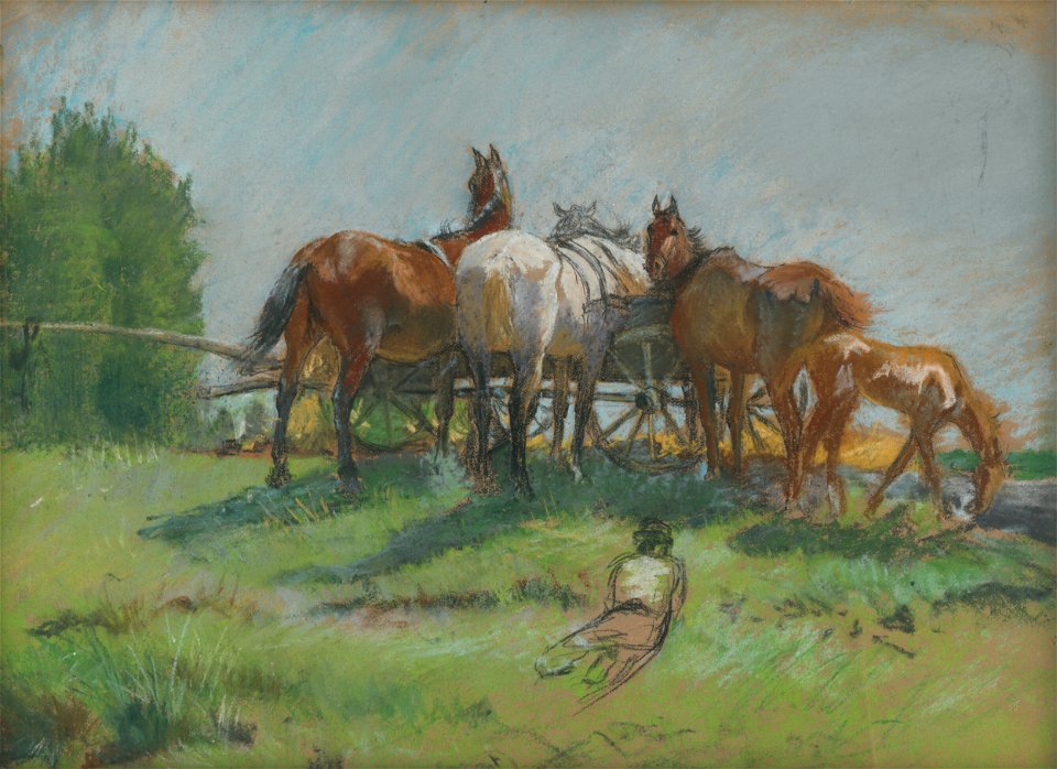Ferdinand Katona - Kone - M 566 - Gallery of Spiš Artists