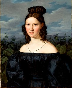 Ferdinand Georg Waldmüller - Portrait of a young girl - 186714 - National Museum in Warsaw