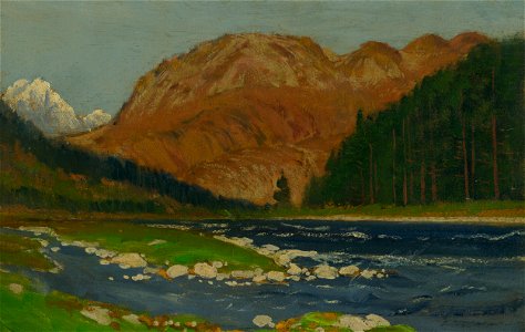 Ferdinand Katona - Krajina pri Dunaji - O 261 - East Slovak Gallery
