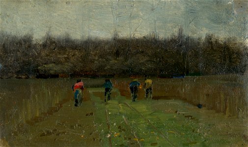 Ferdinand Katona - Pri žatve - O 171 - East Slovak Gallery