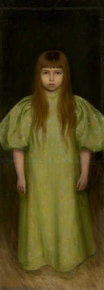 Ferdinand Katona - Margita Czóbelová ako dievčatko - O 4926 - Slovak National Gallery