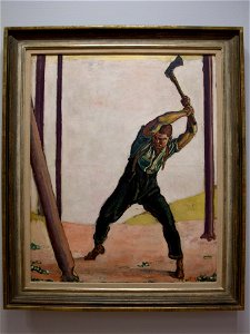 Ferdinand Hodler Der Holzfäller