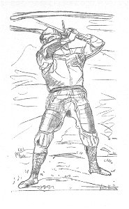 Ferdinand Hodler Krieger aus der Schlacht bei Näfels
