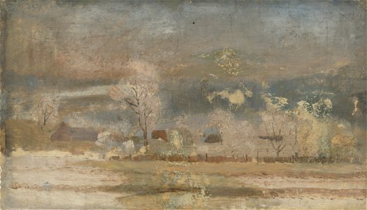 Ferdinand Katona - Winter Landscape - O 2912 - Slovak National Gallery