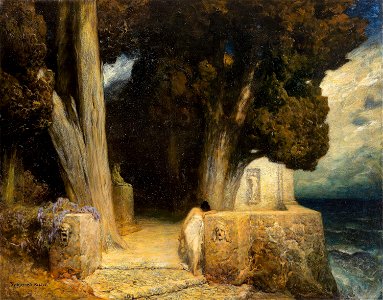 Ferdinand Keller - Sappho, 1909