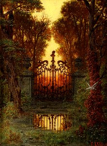 Ferdinand Knab Das Schlossportal 1881