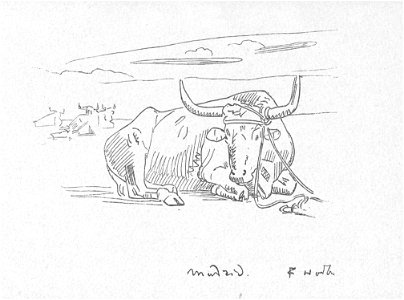 Ferdinand Hodler Spanischer Stier
