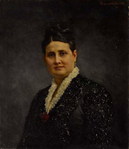 Ferdinand Keller Damenbildnis 1888