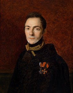 Ferdinand Georg Waldmüller Portrait eines Grafen Apponyi 1827