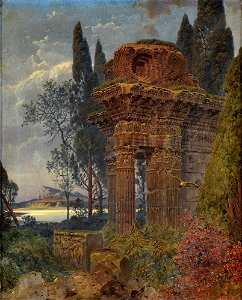 Ferdinand Knab Ruinenlandschaft 1888