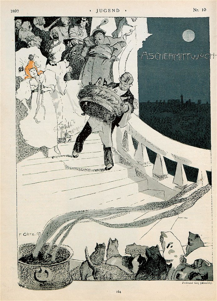 Ferdinand Götz - Aschermittwoch 1897