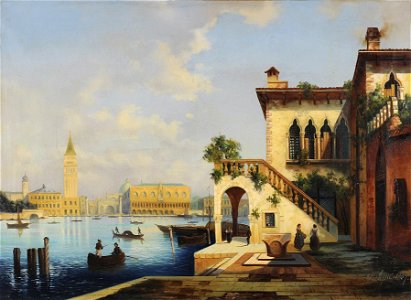 Ferdinand Lepie Venedig 1869