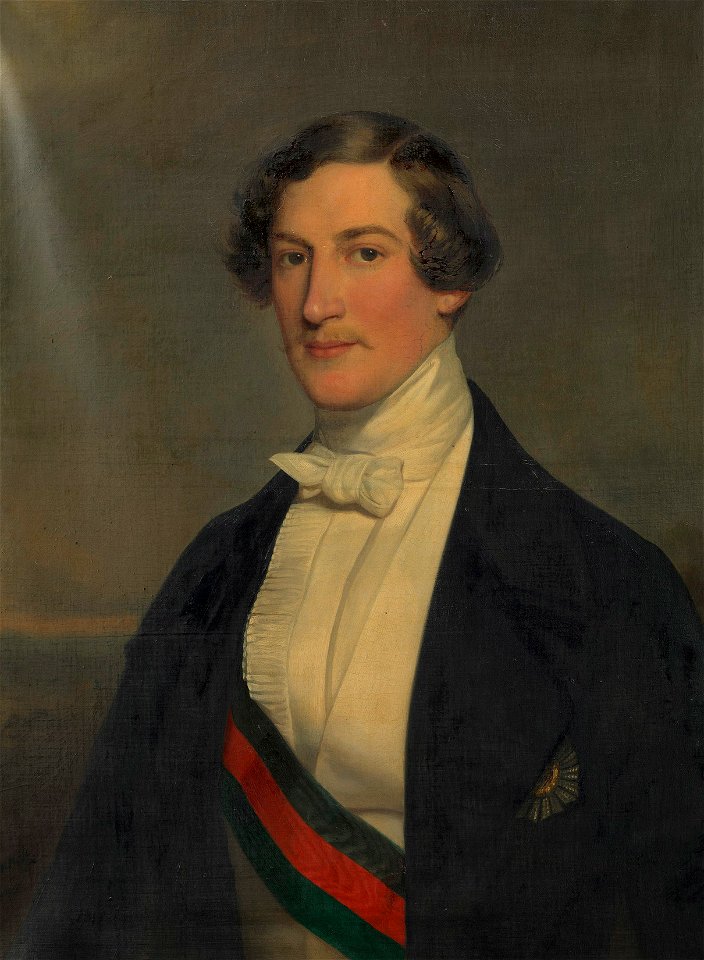 Ferdinand Krumbholz (1810-78) - Prince Ferdinand of Saxe-Coburg, later Fernando II, King of Portugal (1816-85) - RCIN 403668 - Royal Collection