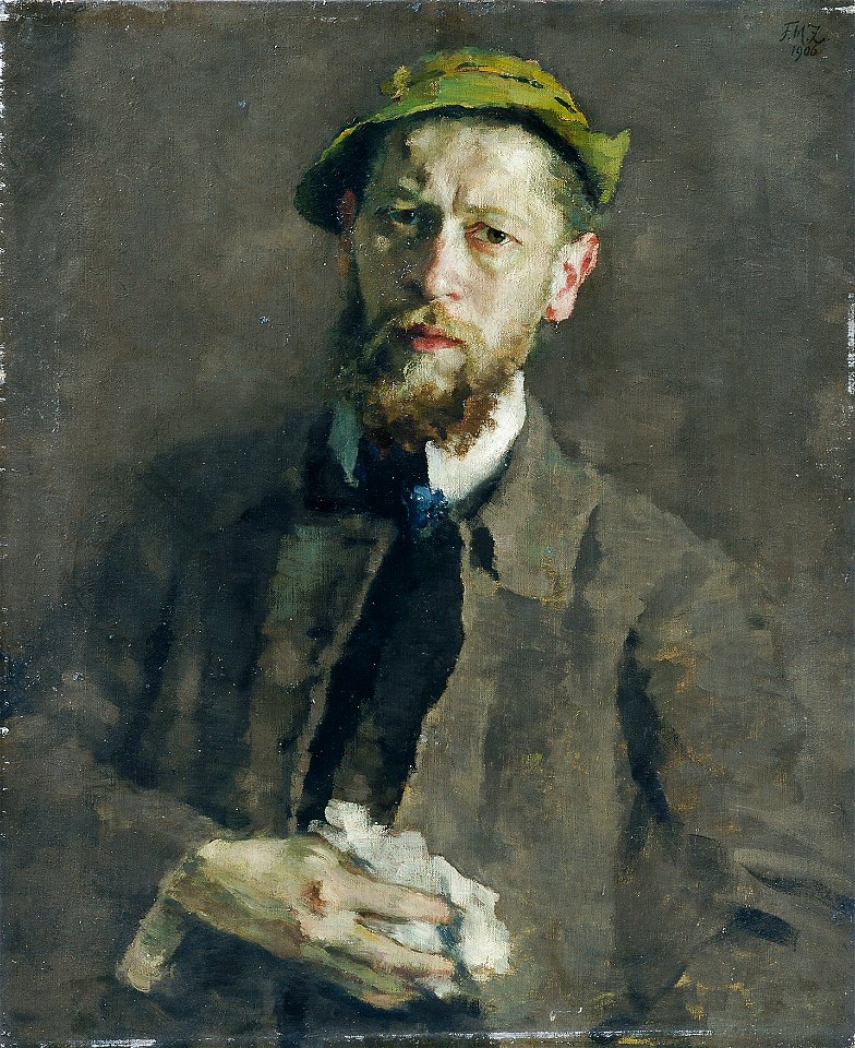 Ferdinand Matthias Zerlacher - Selbstbildnis - 4384 - Österreichische Galerie Belvedere