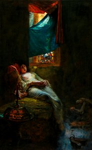 Ferdinand Max Bredt Schlafende Odaliske
