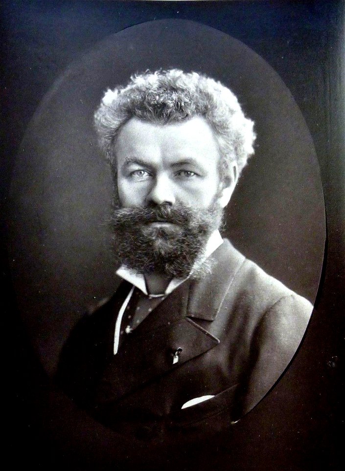 Ferdinand Mulnier - Portrait de Mihály von Munkácsy