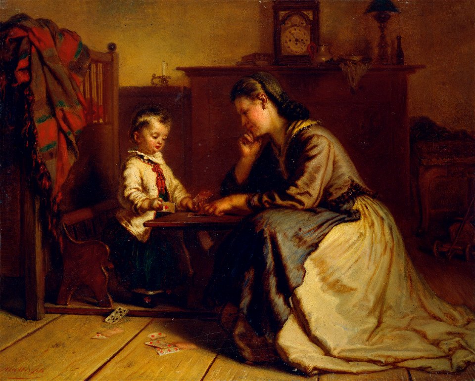 Ferdinand Mallitsch - Kartenspiel - 798 - Österreichische Galerie Belvedere