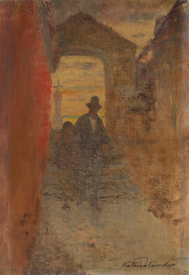 Ferdinand Katona - From the Cementary - O 1255 - Slovak National Gallery