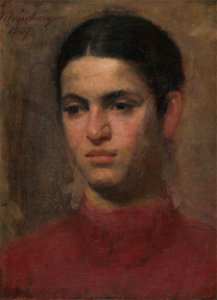 Ferdinand Katona - Hlava dievčaťa - O 770 - East Slovak Gallery
