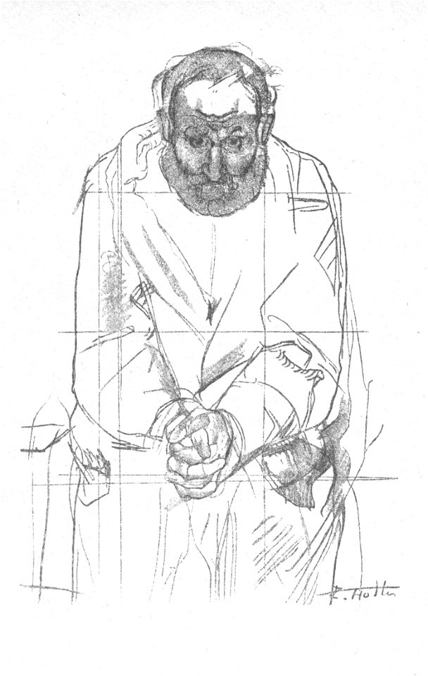 Ferdinand Hodler Studie zu den Enttäuschten