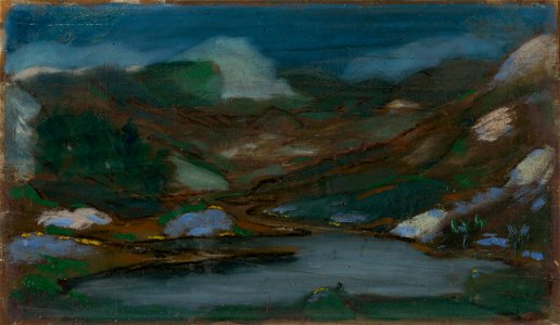Ferdinand Katona - Mountain Landscape - O 3476 - Slovak National Gallery