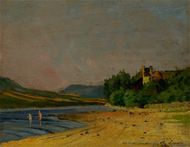 Ferdinand Katona - Nedecký hrad - O 1295 - East Slovak Gallery