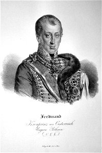Ferdinand I. Kriehuber Litho 03