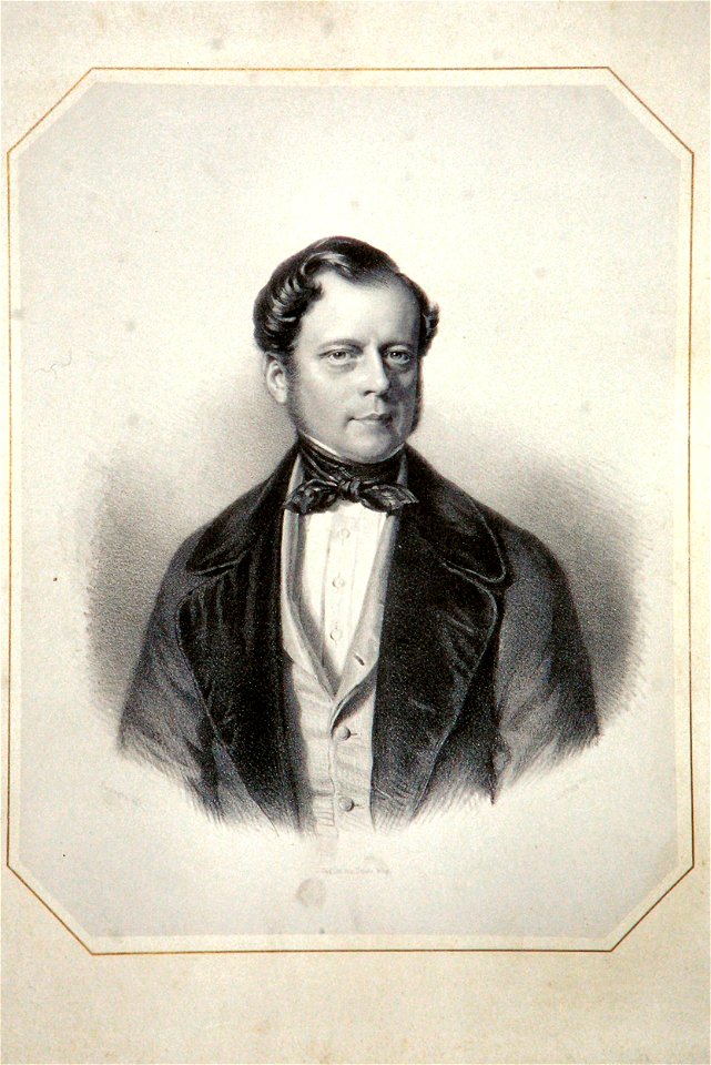 Ferdinand Joachim von Trauttmansdorff Litho