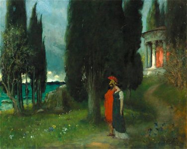 Ferdinand Leeke - Peaceful Evening