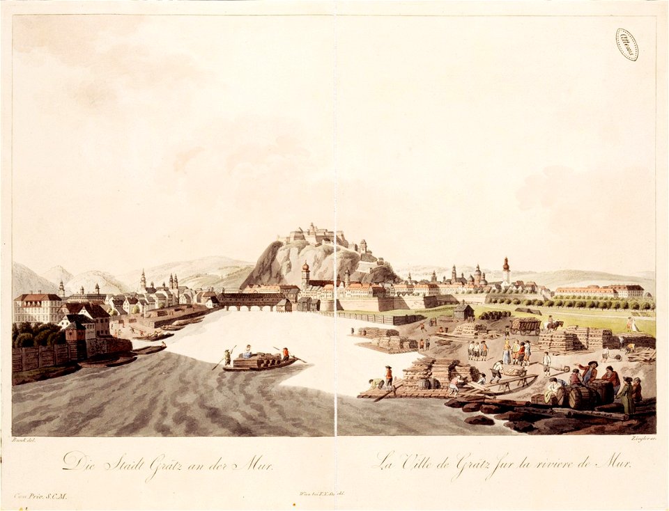 Ferdinand Runk - Veduta Gradca