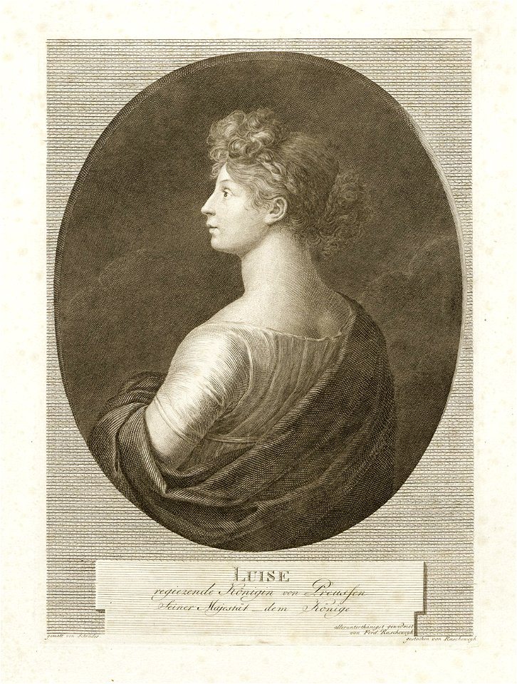 Ferdinand Ruscheweyh Königin Luise