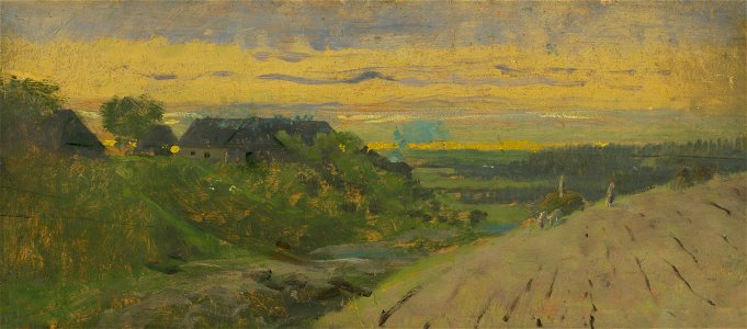 Ferdinand Katona - Krajina od Spišskej Novej Vsi - O 765 - East Slovak Gallery