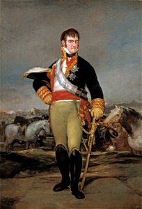 Ferdinand VII of Spain (1814) by Goya